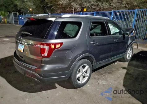 2018 Ford Explorer Xlt из США, поврежденный, VIN 1FM5K7D85JGB56743
